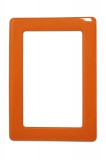 Mágneses öntapadó keret mérete 13,0 × 8,1 cm - narancssárga