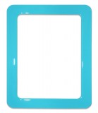 Mágneses öntapadó keret mérete 19,0 x 23,8 cm - világoskék