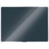 Mágneses üvegtábla, 60x40 cm, LEITZ "Cosy", bársonyszürke