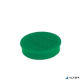 Mágneskorong, erős, 38 mm, 10 db, NOBO, zöld