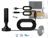 Mágnestalpas HDTV DVB-T TV antenna beépített erősítővel M6373