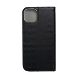 Magnet flip Magnet Apple iPhone 14 Plus mágneses flip tok, fekete