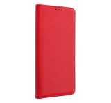 Magnet flip Magnet Xiaomi Redmi Note 13 4G mágneses flip tok, piros