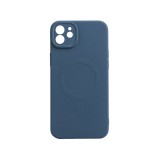 Magsafe-es TPU telefontok iPhone 12 6.1 colos YooUp Magnetic Pastell kék