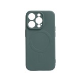 Magsafe-es TPU telefontok iPhone 13 Pro 6.1 colos YooUp Magnetic Pastell sötétzöld