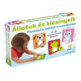 Magyar Gyártó Állatok és Kicsinyeik Párosító Puzzle