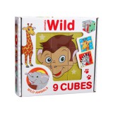 Magyar Gyártó Állatos mesekocka 9 db-os