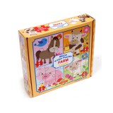 Magyar Gyártó Az első puzzle-öm: Farm állatok 4 az 1-ben baby puzzle