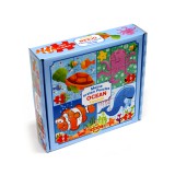 Magyar Gyártó Az első puzzle-öm: Óceán 4 az 1-ben baby puzzle