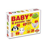 Magyar Gyártó Baby Puzzle háziállatok - D-Toys