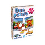 Magyar Gyártó DUO Puzzle SOS járművekkel - D-Toys