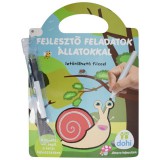 Magyar Gyártó Fejlesztő feladatok állatokkal letörölhető filccel - D-Toys