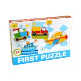 Magyar Gyártó Járműves Bébipuzzle - D-Toys