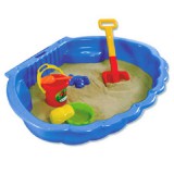 Magyar Gyártó Kagylós homokozó medence több színváltozatban- D-Toys