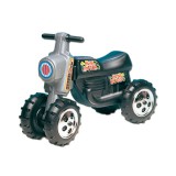 Magyar Gyártó Lábbal hajtós fekete cross motor 4 kerékkel - D-Toys
