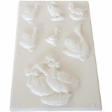 Magyar Gyártó Libák gipszkiöntő forma