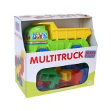 Magyar Gyártó Maxi Blocks építőkockák dömperrel - D-Toys