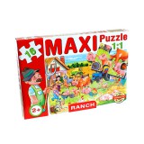 Magyar Gyártó Maxi puzzle Háziállatokkal - D-Toys
