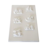 Magyar Gyártó Páros figurák gipszkiöntő forma