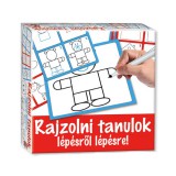 Magyar Gyártó Rajzolni tanulok járművek fejlesztő játék
