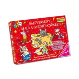 Magyar Gyártó Sajtverseny és Maci a gyümölcsösben készségfejlesztő társasjáték - D-Toys