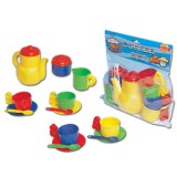 Magyar Gyártó Színes kávézó készlet 4 személyes - D-Toys