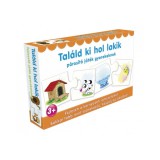 Magyar Gyártó Találd ki hol lakik párosító játék