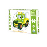 Magyar Gyártó Traktor óriás padló puzzle 12db-os
