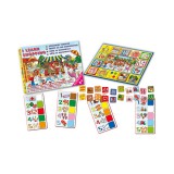 Magyar Gyártó Vásárolni tanulok 4 nyelvű készségfejlesztő társasjáték - D-Toys