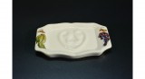 Magyar termék Kerámia szappantartó tál Szőlőskert 15x9,5 cm