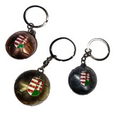 Magyarország focilabdás kulcstartó (több színben)