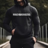 Magyarország pulóver (fekete)