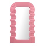 magyaroutlet Funerom 16 x 10 hullámos tükör rózsaszín