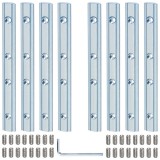magyaroutlet Vezetékcsatlakozó alumínium profil 30x30 8 részes