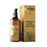 Maha bhringraj hajgyökér erősítő olaj 100ml - Sattva Ayurveda