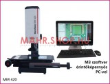 Mahr 4247601 Műhely mikroszkóp képfeldolgozással MARVISION MM 420 X/Y 200/100 Z150