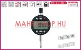 Mahr 4337627 Digitális mérőóra, Beépített jeladóval, IP42 védelemmel MarCator 1086 Ri 100 mm / 0.0005, 0.001, 0.002, 0.005, 0.01 mm