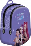 Majewski K-POP Démonvadászok hátizsák, ovis, 30x23x12cm, 180g, 8l, ibolya