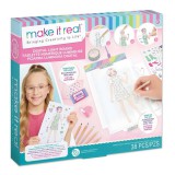 Make It Real: Divattervező kreatív tábla LED világítással és sablonokkal