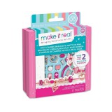 Make It Real: Ékszerkészítés, halo charm karkötők pink tárolóban