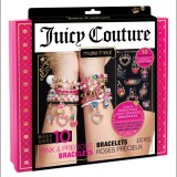 Make It Real: Juicy Couture pink és csillogó ékszerkészítő szett