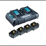 Makita 199485-6 Power Source Kit 18V Akkumulátor- és Töltő Készlet 6Ah (199485-6)
