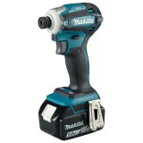 makita akkus ütve-csavarbehajtó 180nm dtd172rtj 1/4" 2x5,0ah