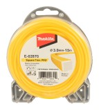 makita damil 3,0mmx15m szögletes e-02870 square trim pro