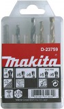makita fúró készlet 5részes d-23759 fa,fém,kőzet