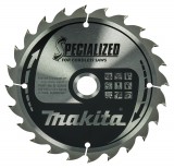 makita körfűrészlap 165x20 z24 fa b-32910