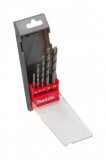 makita kőzetfúró készlet 5részes d-05175