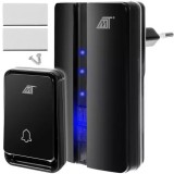 Malatec - Vezeték nélküli csengő fekete D18788