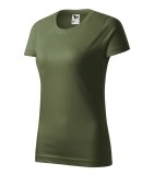 Malfini 134 Basic női póló khaki színben