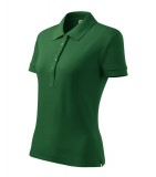 Malfini 216 Cotton Heavy galléros női póló üvegzöld színben